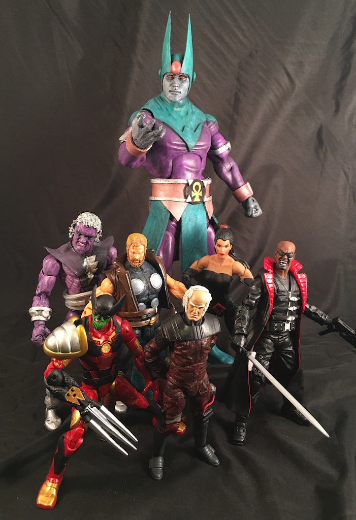 CC40 Marvel Legends Sphinx BuildaFigure Wave by CRobTheCreator