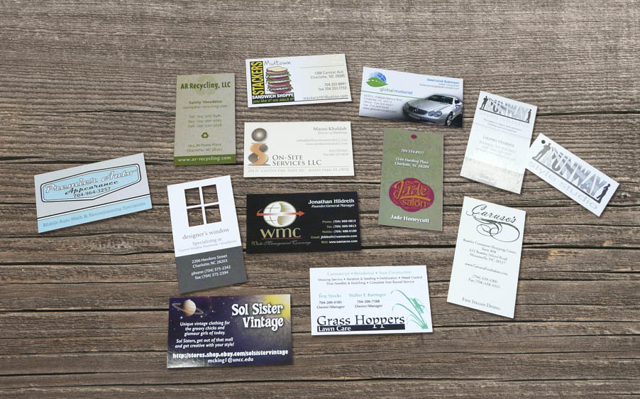 Action Graphics Charlotte, NC Business Cards