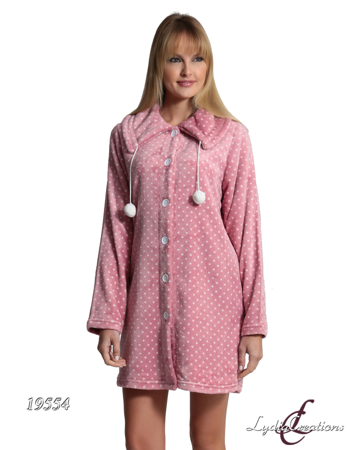 Fleece Robe for Women Actius Ltd