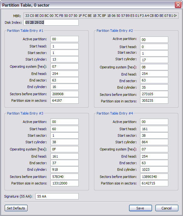How to Fix Boot Sector and Partition Table?