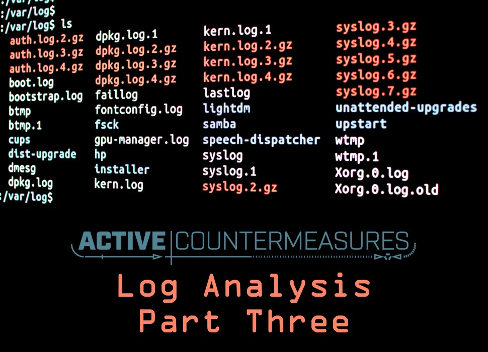 Log Analysis Part 3 Lateral Movement Active Countermeasures