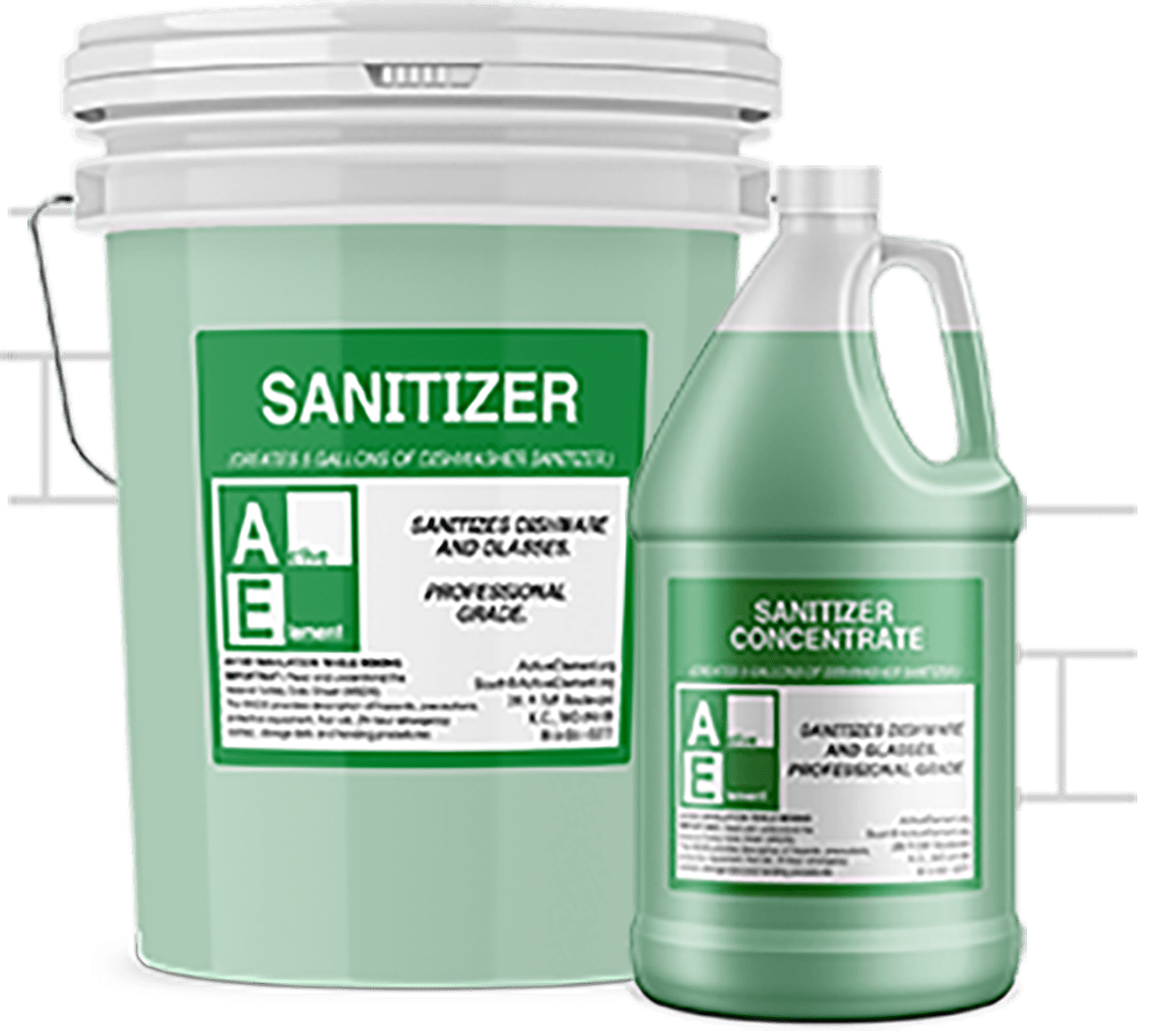 Active Element Commercial Dishwasher Detergent Concentrate