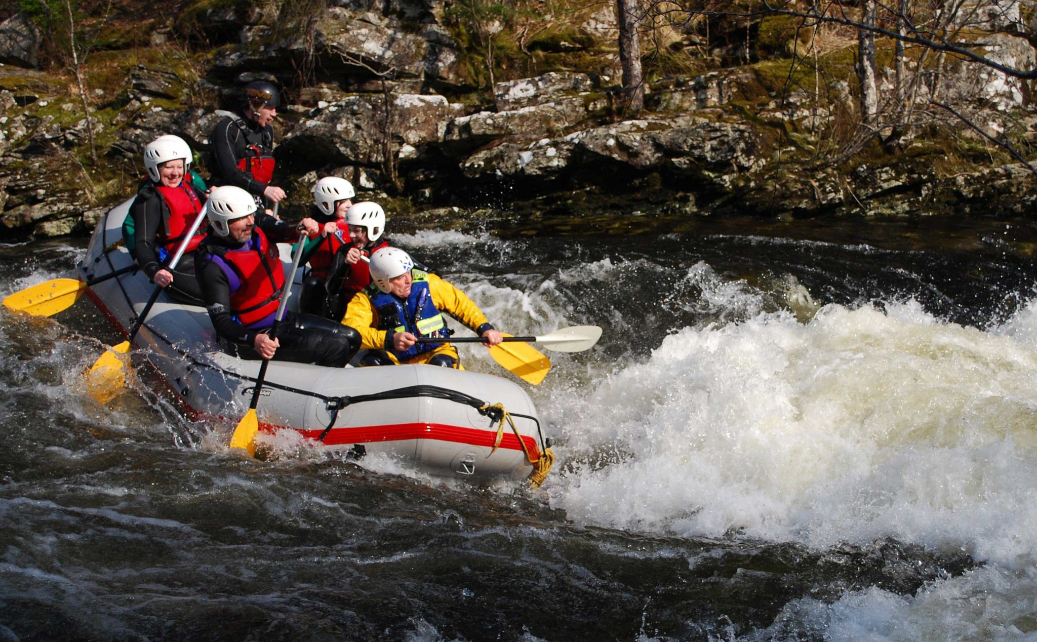 White Water Rafting Fort William Scottish Highlands Active Highs