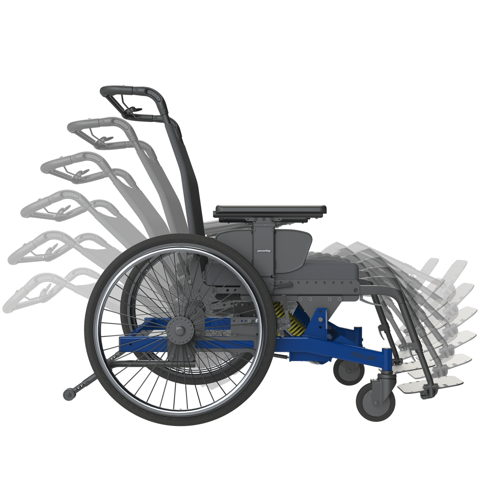 Stellar HD Bariatric TiltinSpace Wheelchair Active Mobility Systems