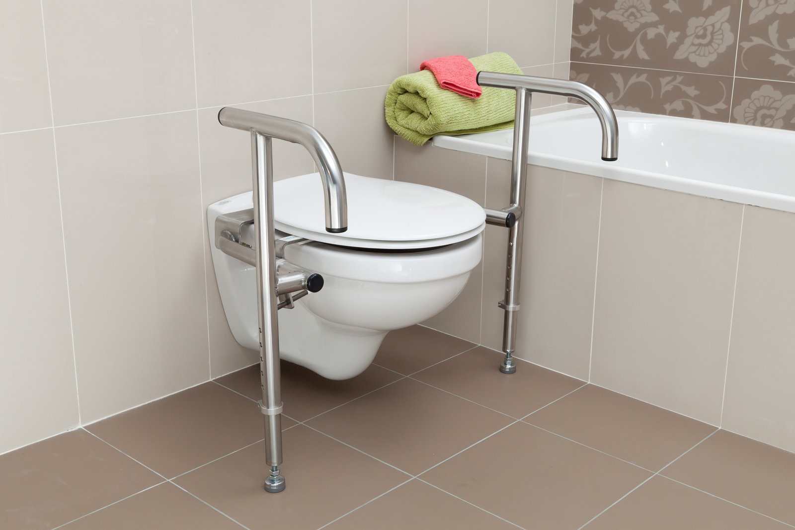 Bariatric Throne Rail Toilet Surrounds Active Mobility Systems