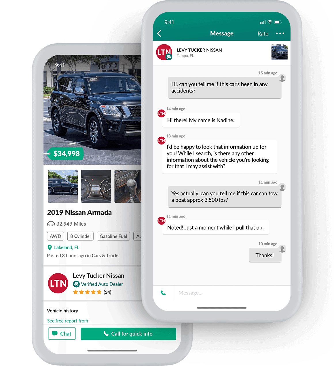 OfferUp Messaging for Car Dealerships ActivEngage