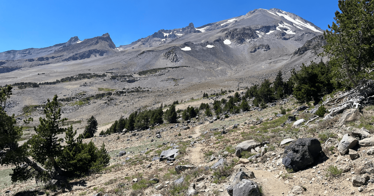 Mount Shasta is Almost Entirely Devoid of Snow Active NorCal