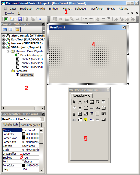 Eine Einführung in Visual Basic for Applications (VBA) ActiveVB