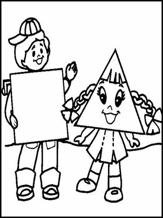 Kindergarten Worksheets Geometric Shapes 3