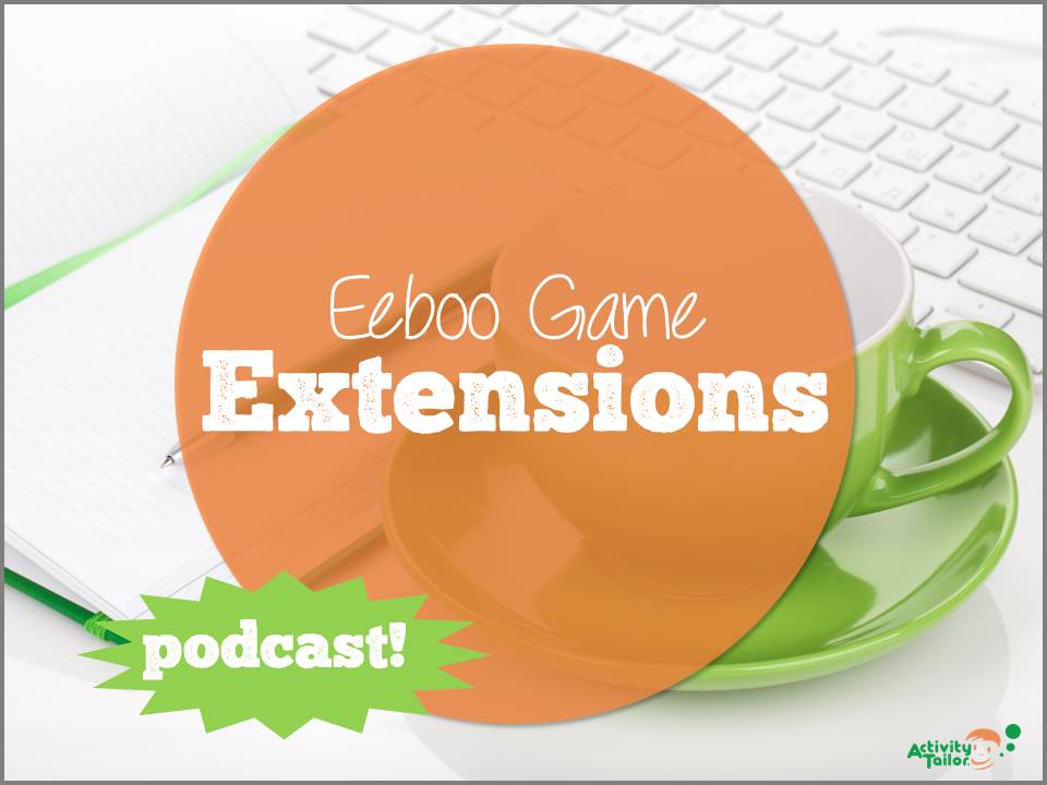 Eboo Extension Activities Podcast! Activity Tailor