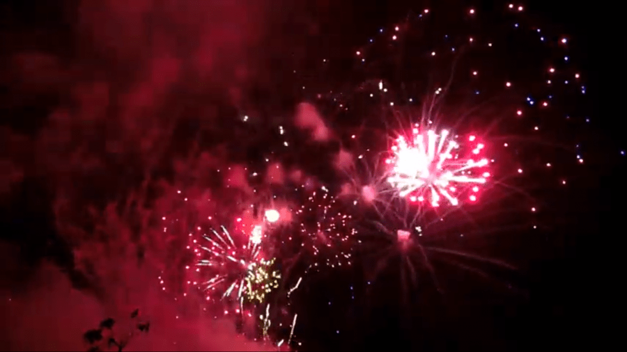 Cap d'Agde Feu d'artifice du Cap d'Agde le 6 Août