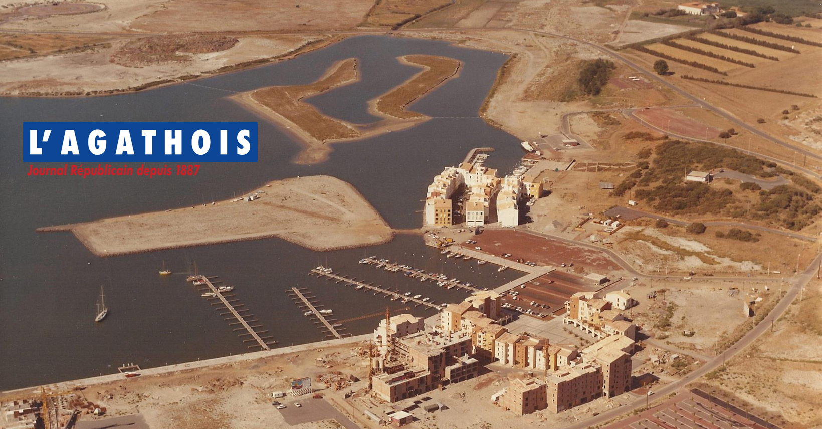 Cap d'Agde 1971 Les premiers pas du Cap d'Agde ! Journal L