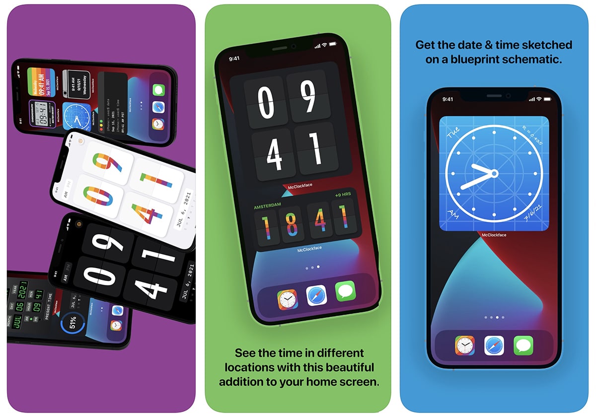 Add clock widgets to your desktop with McClockface, free for a limited time