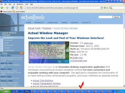 Actual Window Manager will make your Mozilla Firefox better 