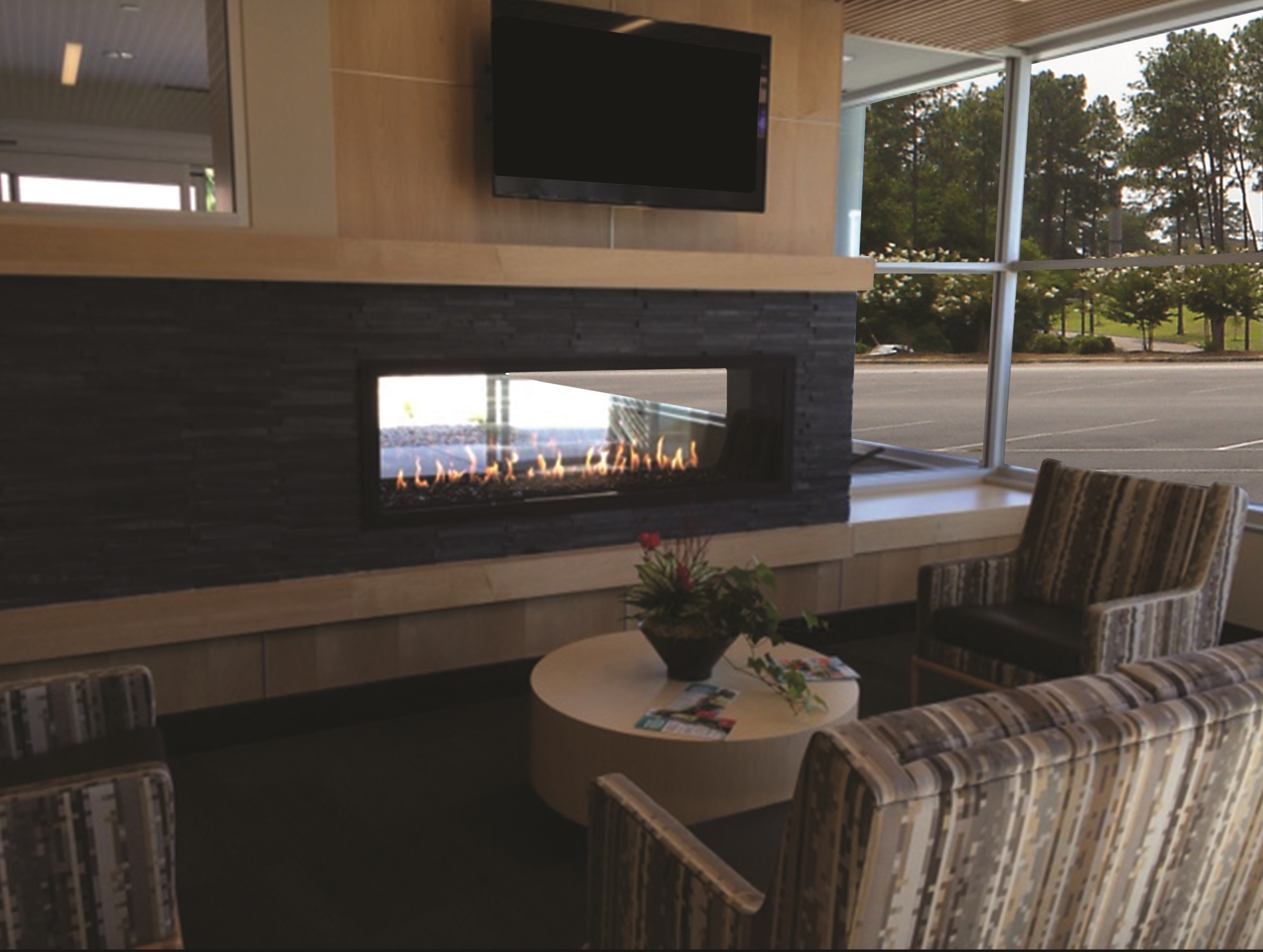 Custom Commercial Gas Fireplace Manufacturer Acucraft