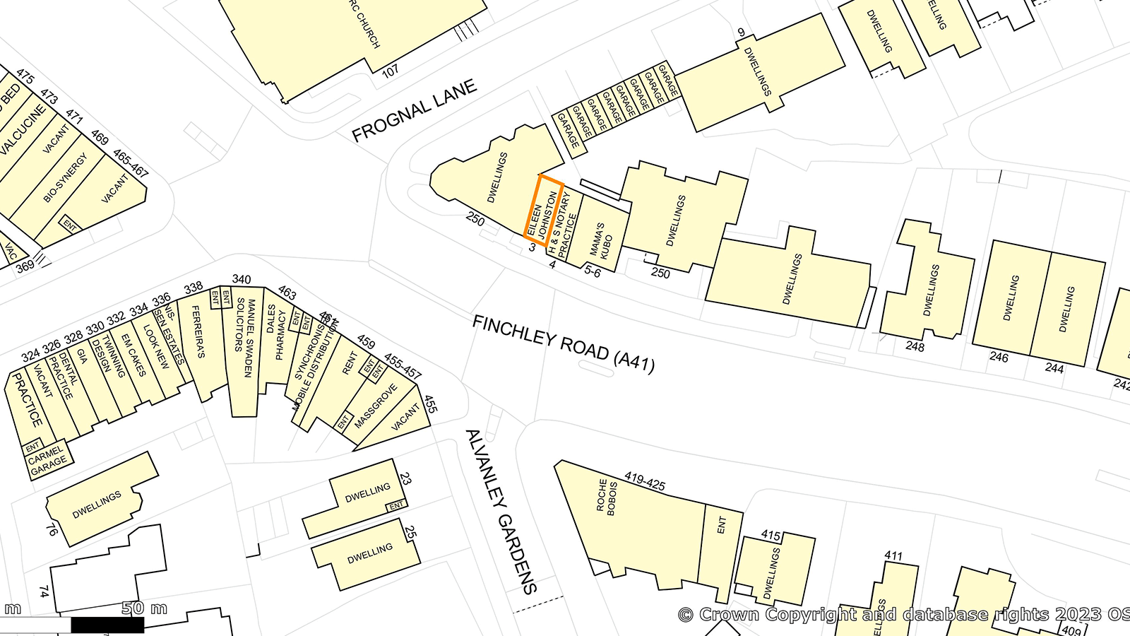 Property Auctions 16/Feb/2023 Unit 3, 250 Palace Court, Finchley Road
