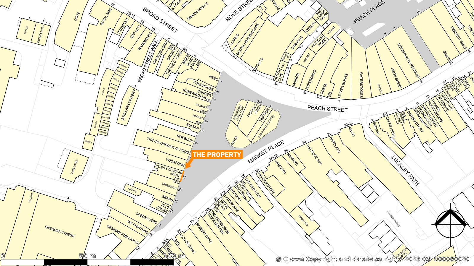 Property Auctions 30/Mar/2023 13 Market Place, Wokingham, Berkshire