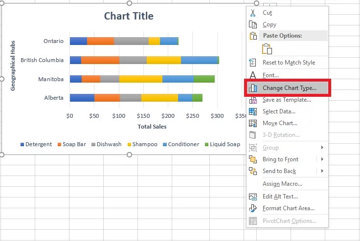 How To Make A Stacked Bar Or Column Chart (5 Minutes Or Less!)