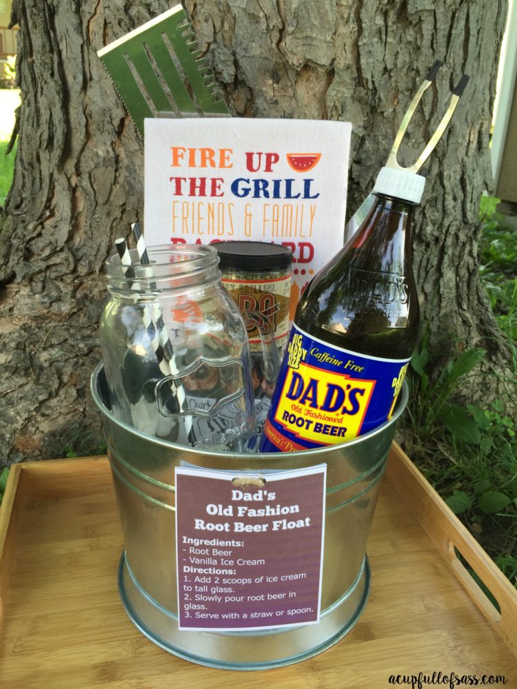 Dad's Old Fashion Root Beer Float Kit A Cup Full of Sass