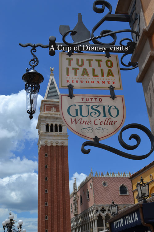 Review FREE Wine Seminar at Tutto Gusto Wine Cellar Epcot A Cup of
