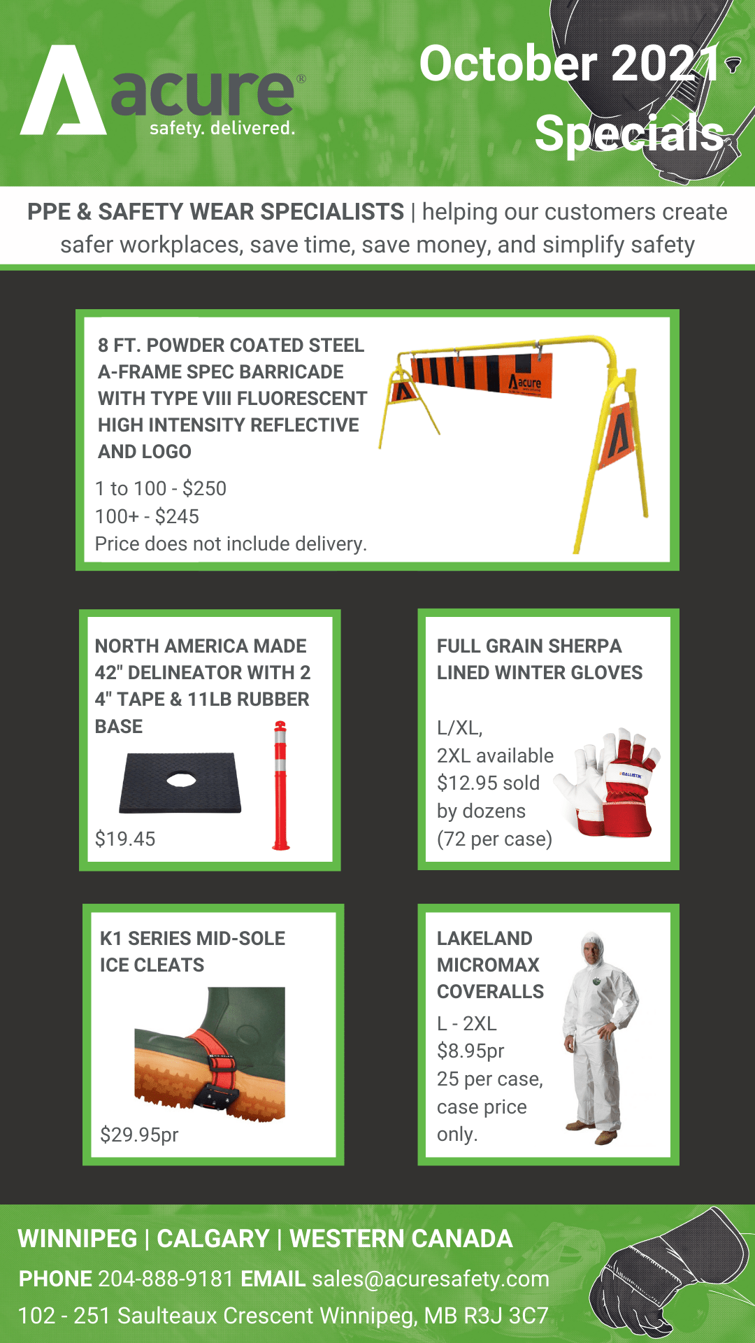 Winnipeg Acure Safety