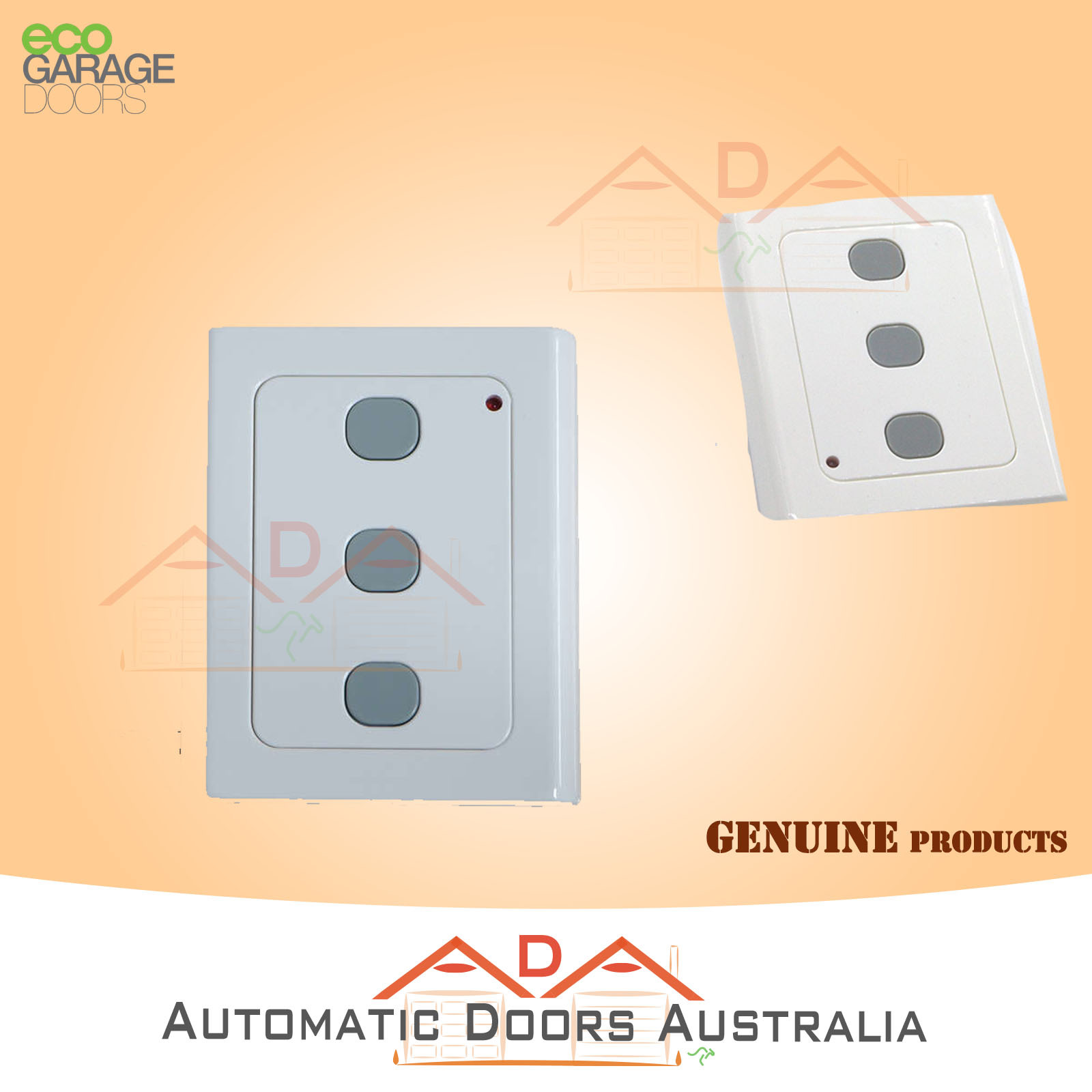 ECO GARAGE DOORS WALL REMOTE