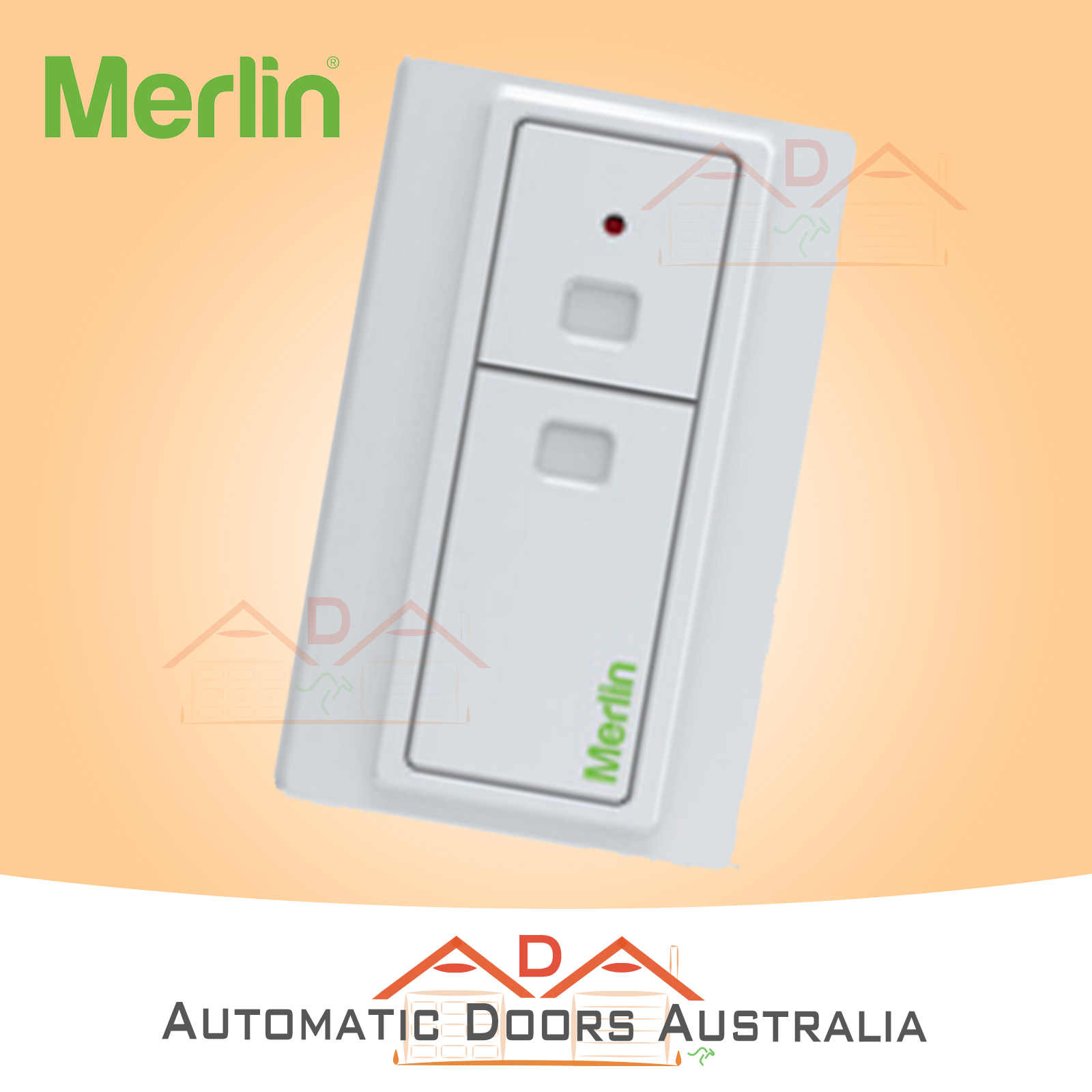 Merlin E138M Wireless Garage Door Wall Control Suits EVO & MYQ Openers