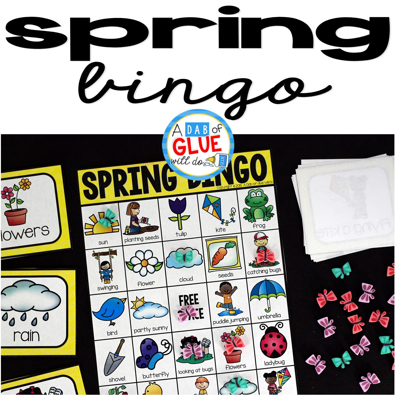 Bingo Sheets for Spring