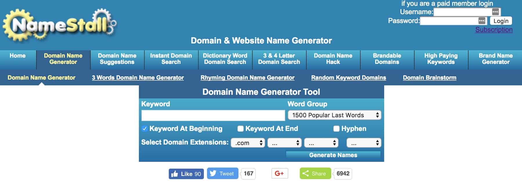 27 Best Name Generators (Domain, Company, and Random) 2020