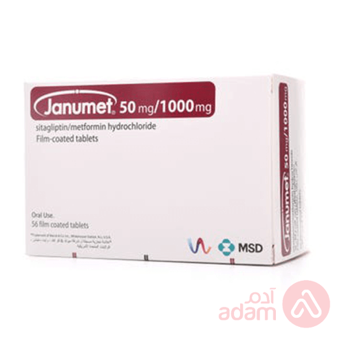 Janumet 50 1000Mg 56Tab Adam Pharmacies