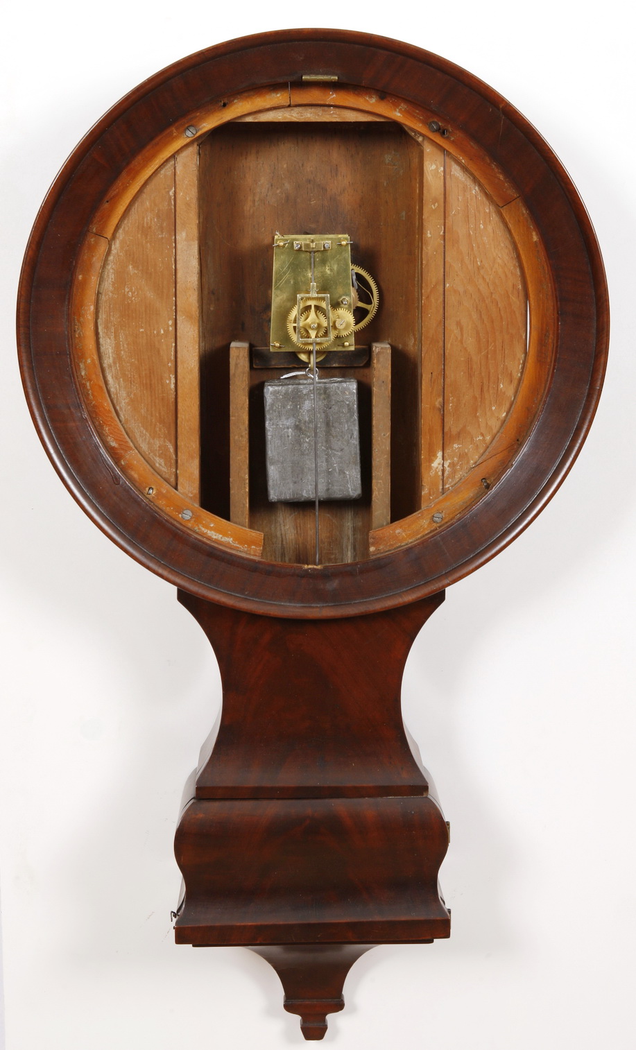 Joseph Nye Dunning, Burlington VT Mahogany Serpentine Front Tavern