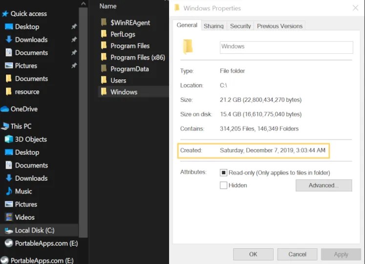 How To Find The Windows Install Date Adamsdesk