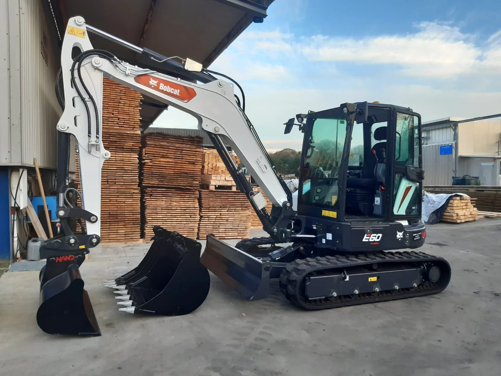 Bobcat E60 Excavator Lands in Dublin Adare Machinery