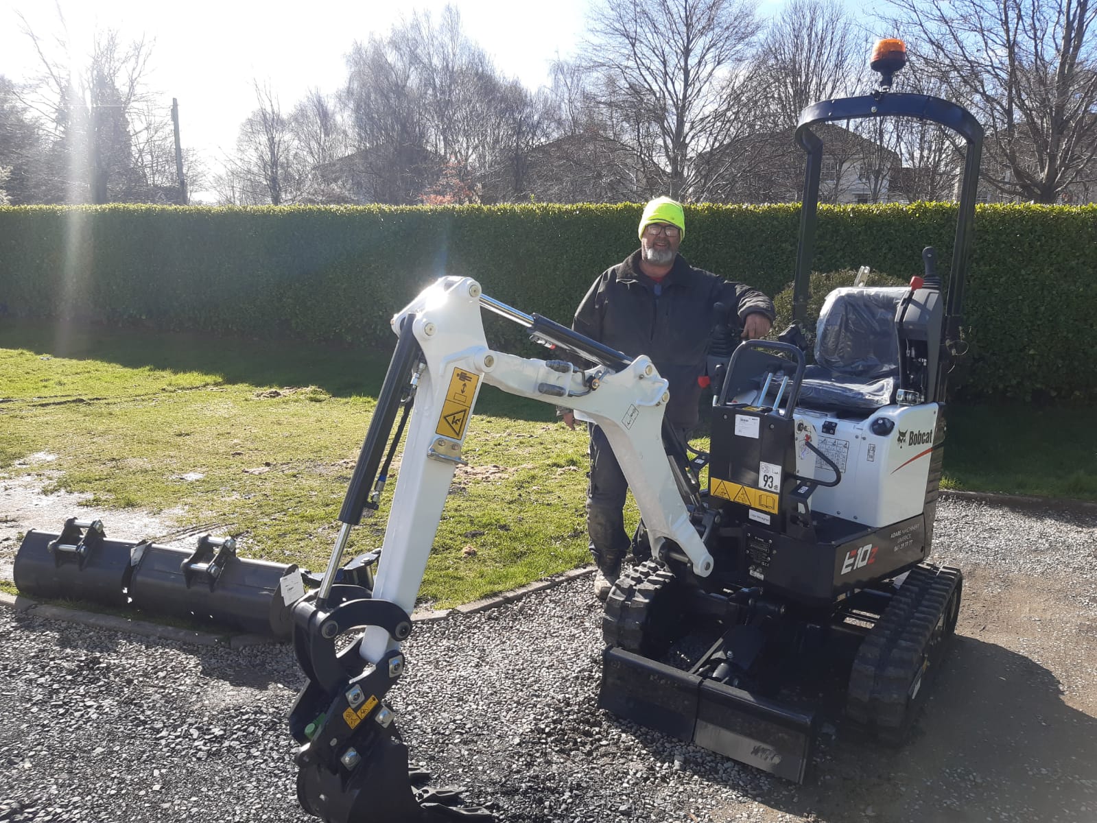 Bobcat E10z Lands in Dublin Adare Machinery