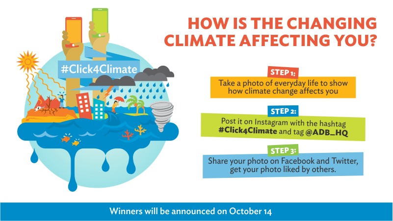 ADB Opens Online Photo Contest on the Impacts of Climate Change Asian
