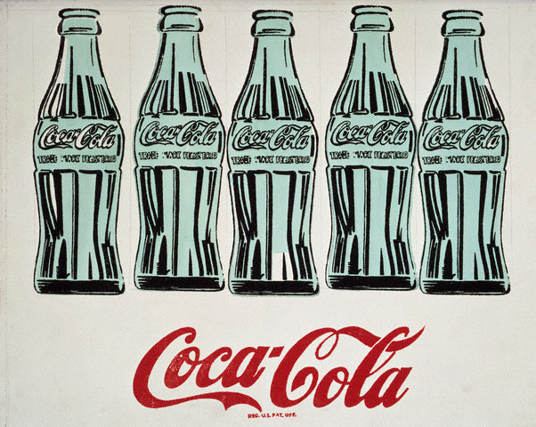 Andy Warhol's CocaCola paintings