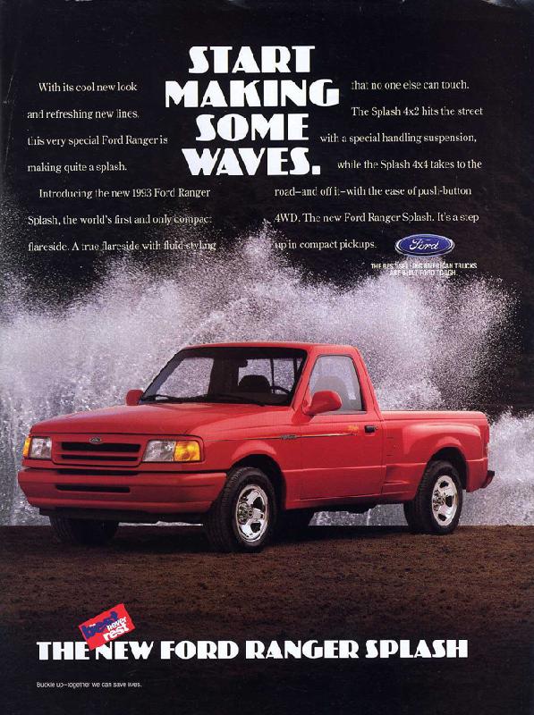 Ford magazine ads from 1990s