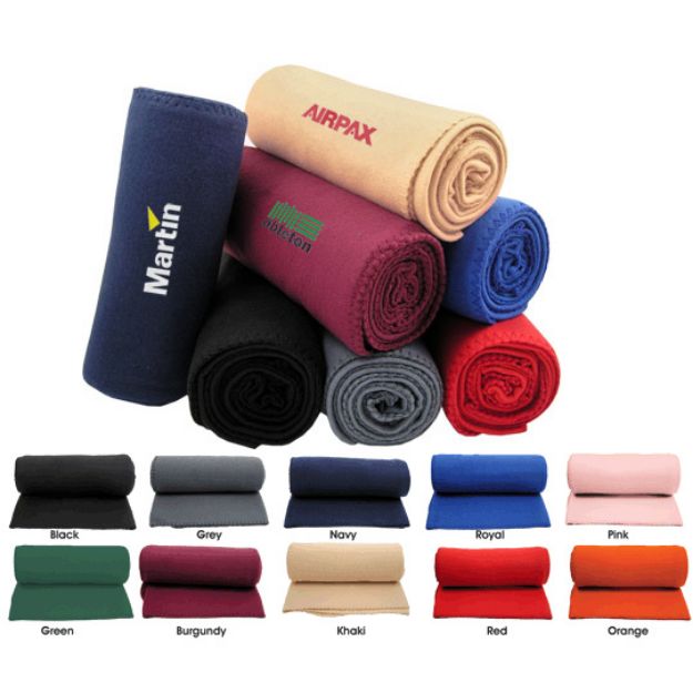 Embroidered Fleece Stadium Blankets Custom Stadium Blanket Adco