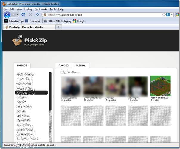 Download Facebook Photo Album In PDF & Zip Format