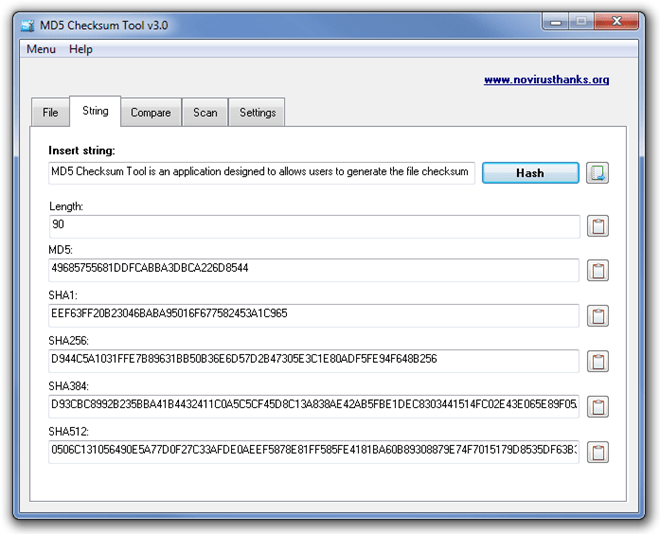 MD5 Checksum Tool Generate & Compare Hash Values Of Files And Text