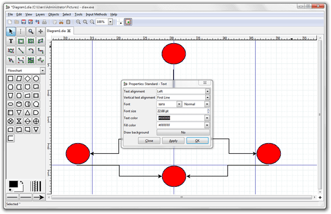 Create Flow Charts, Network Diagrams, Circuits & More With Dia