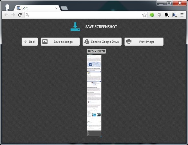 Easily Capture & Edit Screenshots In Chrome With Nimbus Screen Capture