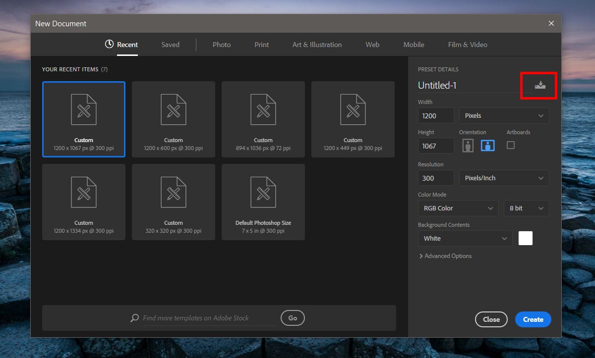 How To Create A Custom Canvas Preset In