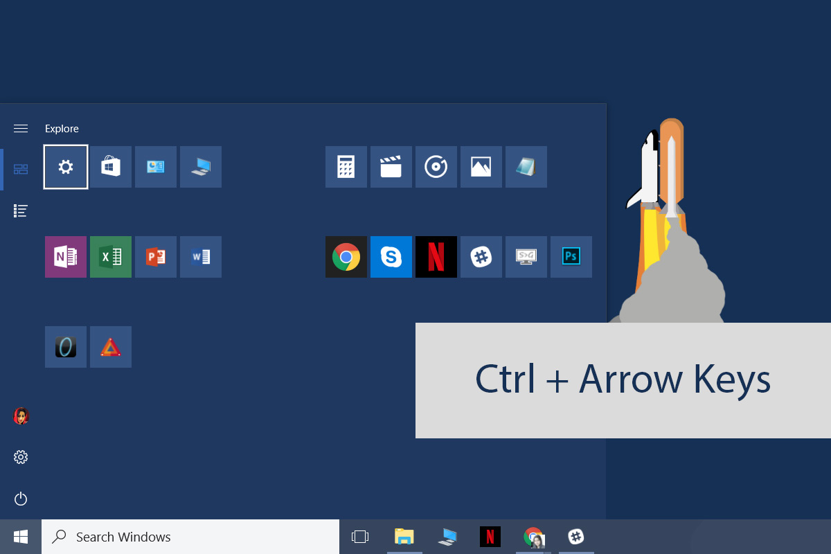 Use Start Menu Keyboard Shortcuts for Faster Navigation