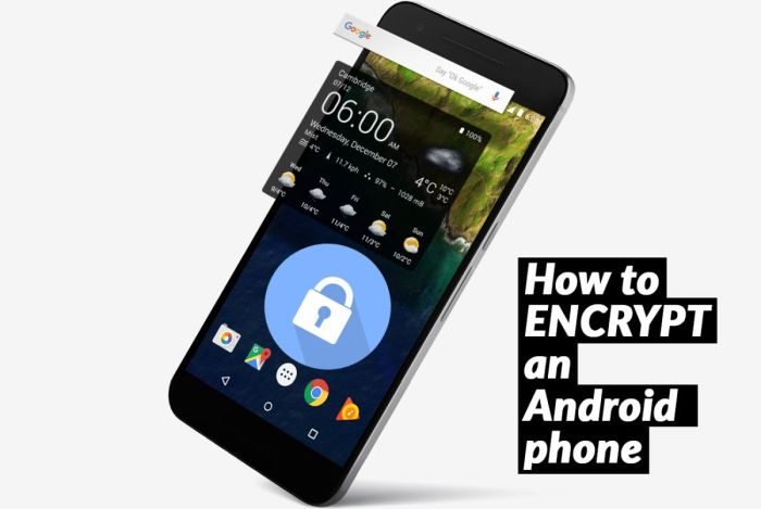 How to encrypt my android phone