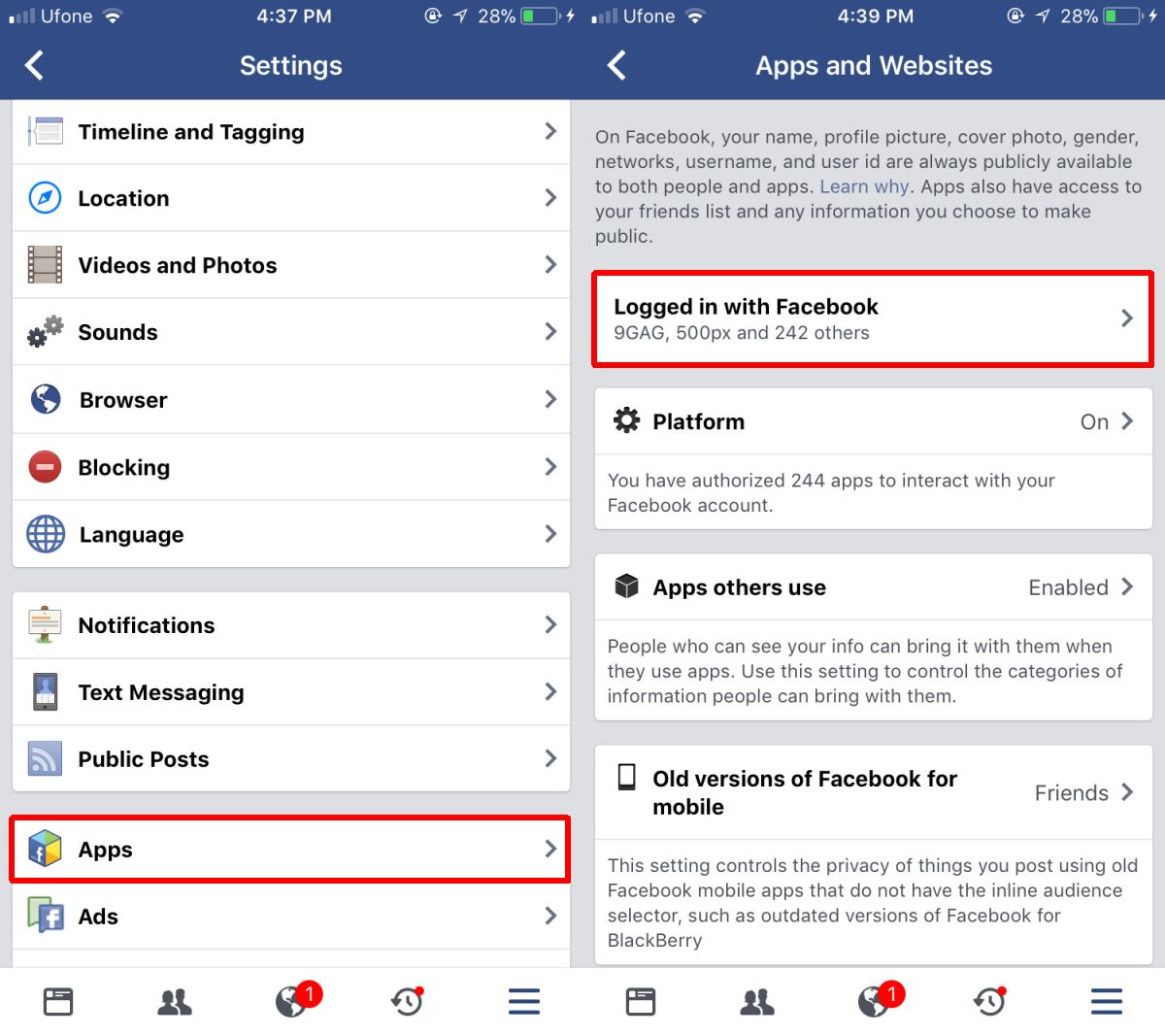 How To Remove An App Or Service From Your Facebook Account