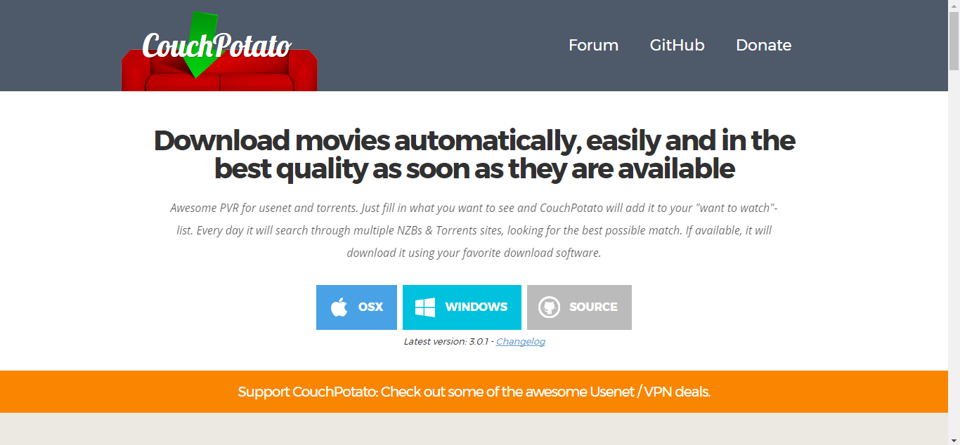 How to Use Couchpotato to Download Movies