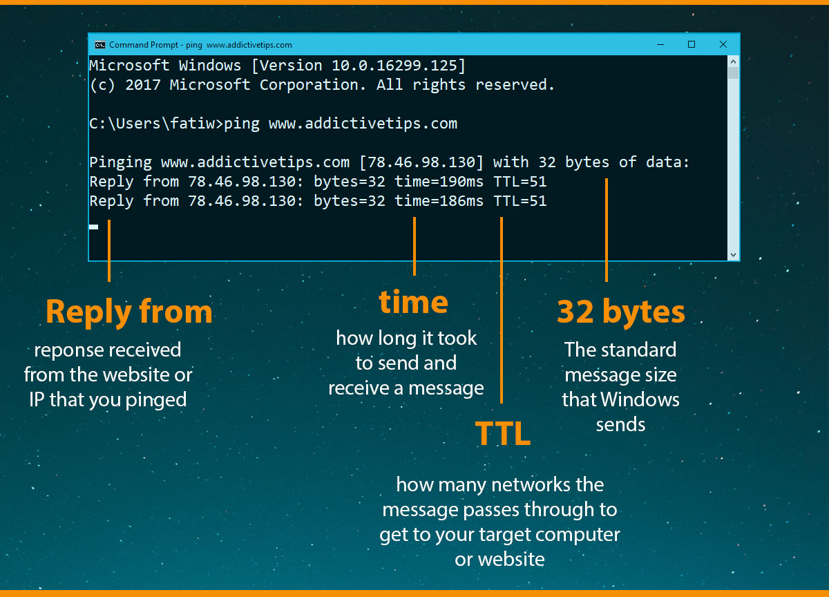 How to Ping Computers or sites, Find Out Their Status