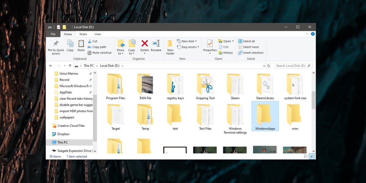 How to delete the WindowsApps folder on Windows 10