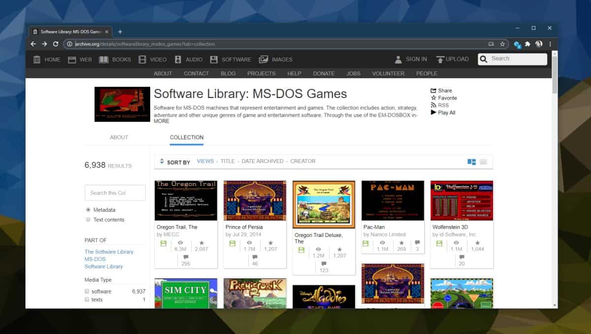 How to play MSDOS games online